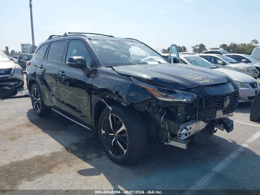 2021 Toyota Highlander Xse VIN: 5TDJZRAH4MS082725 Lot: 40048894