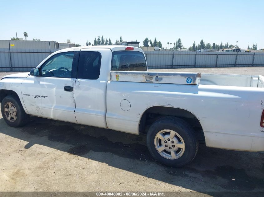 2001 Dodge Dakota Slt/Sport VIN: 1B7GL22X91S188051 Lot: 40048902