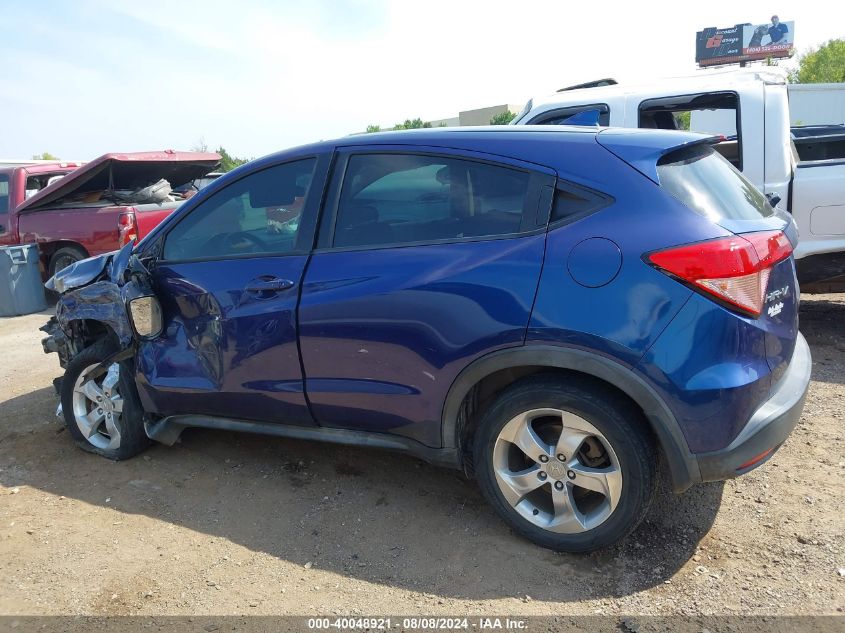 2016 Honda Hr-V Ex VIN: 3CZRU5H55GM708545 Lot: 40048921