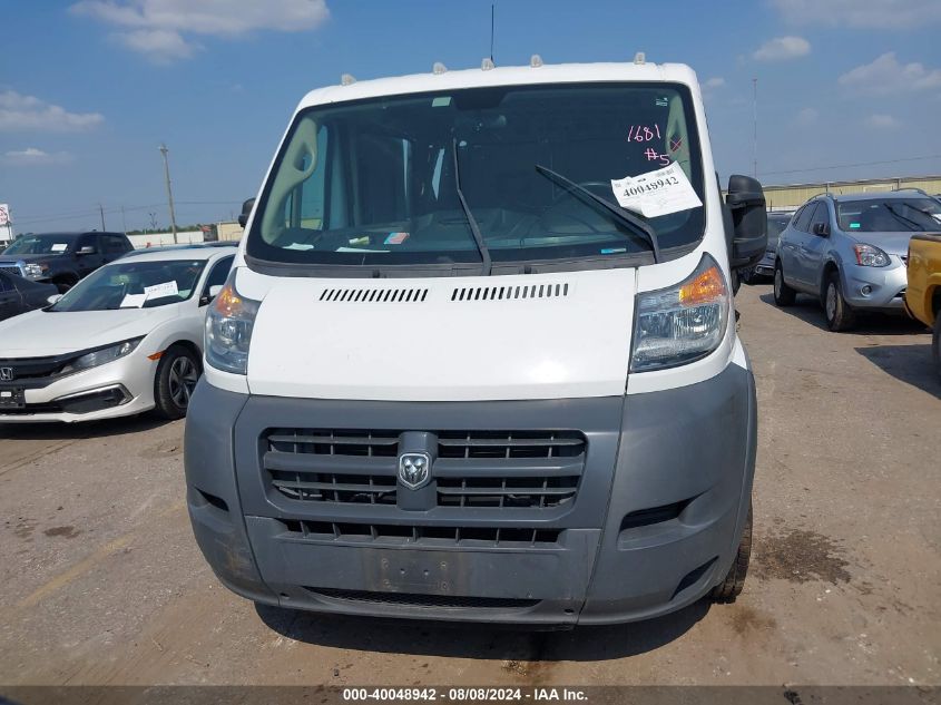 2018 Ram Promaster 1500 Low Roof 136 Wb VIN: 3C6TRVAG1JE100541 Lot: 40048942