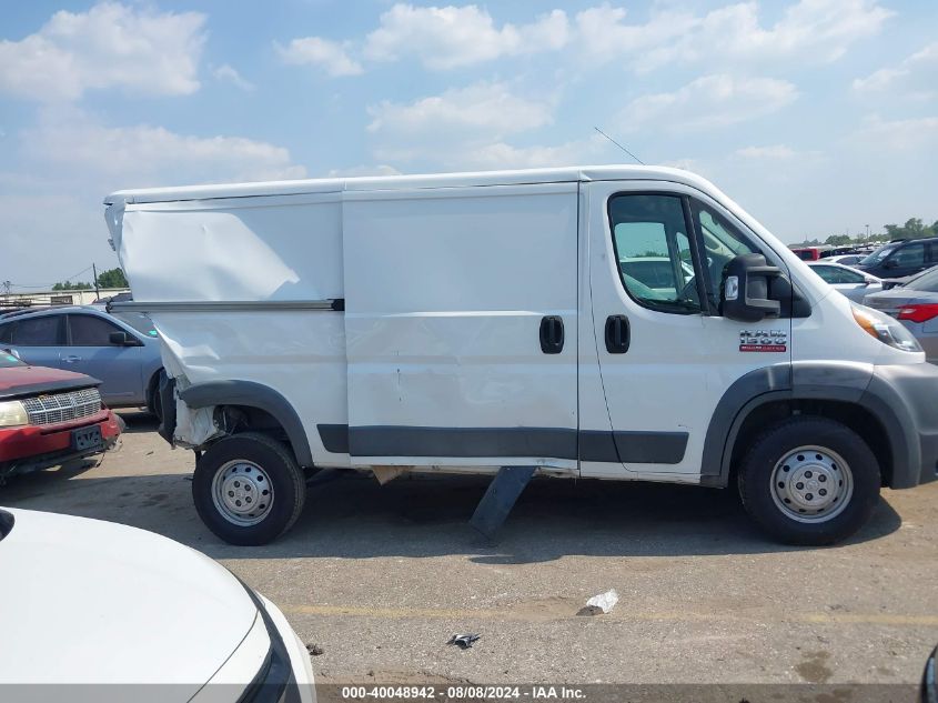 2018 Ram Promaster 1500 Low Roof 136 Wb VIN: 3C6TRVAG1JE100541 Lot: 40048942