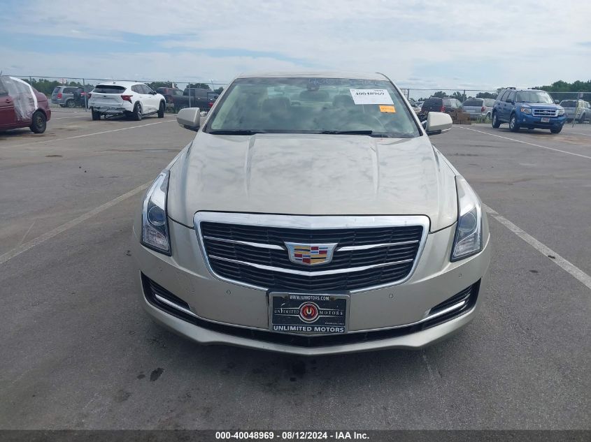 2015 Cadillac Ats Luxury VIN: 1G6AH5RX3F0129114 Lot: 40048969