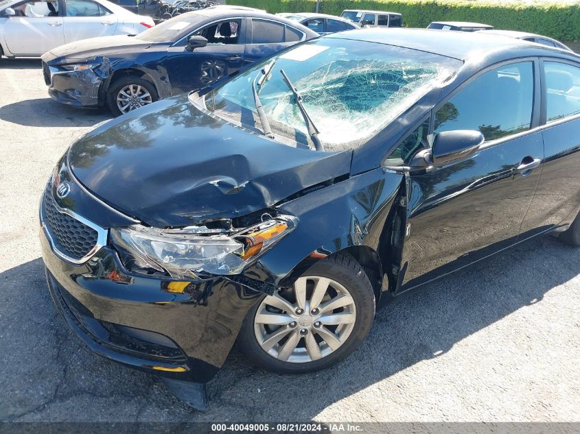 2016 KIA FORTE LX - KNAFX4A62G5508612