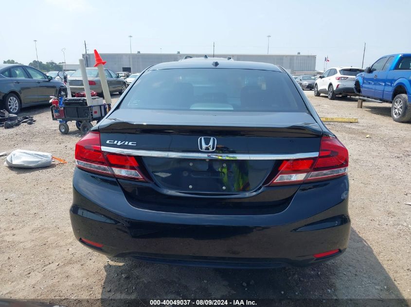 2014 Honda Civic Ex-L VIN: 19XFB2F94EE080651 Lot: 40049037