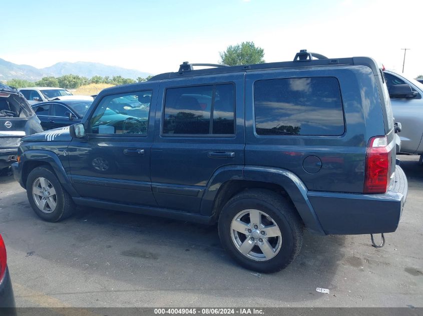 2007 Jeep Commander Sport VIN: 1J8HG48PX7C586912 Lot: 40049045