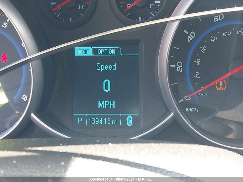 2016 Chevrolet Cruze Limited 2Lt Auto VIN: 1G1PF5SB8G7226323 Lot: 40049104