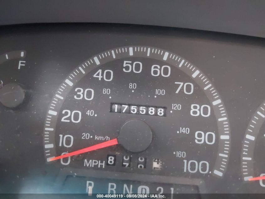 1997 Ford F-150 Lariat/Standard/Xl/Xlt VIN: 1FTDF17W7VLB88974 Lot: 40049119