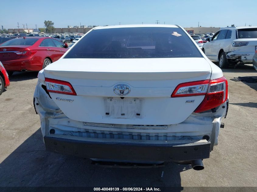 2014 Toyota Camry Se VIN: 4T1BF1FK2EU736326 Lot: 40049139