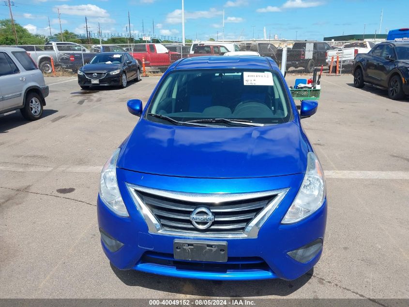 2015 Nissan Versa 1.6 S/1.6 S+/1.6 Sl/1.6 Sv VIN: 3N1CN7AP7FL896282 Lot: 40049152