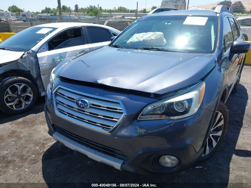 2015 Subaru Outback 2.5I Limited VIN: 4S4BSBLC2F3344145 Lot: 40049156