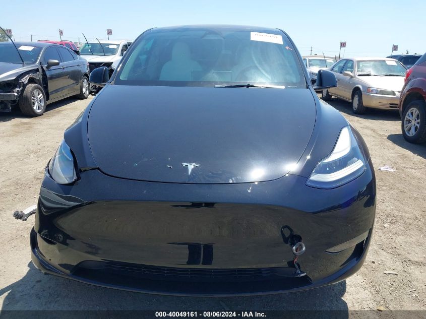 2023 Tesla Model Y Awd/Long Range Dual Motor All-Wheel Drive VIN: 7SAYGDEE4PF922134 Lot: 40049161