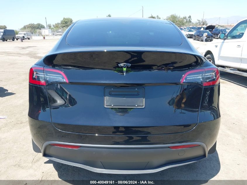 2023 Tesla Model Y Awd/Long Range Dual Motor All-Wheel Drive VIN: 7SAYGDEE4PF922134 Lot: 40049161