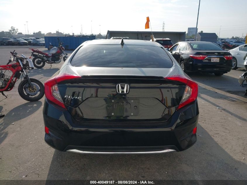 2021 Honda Civic Ex VIN: 19XFC1F33ME206015 Lot: 40049187