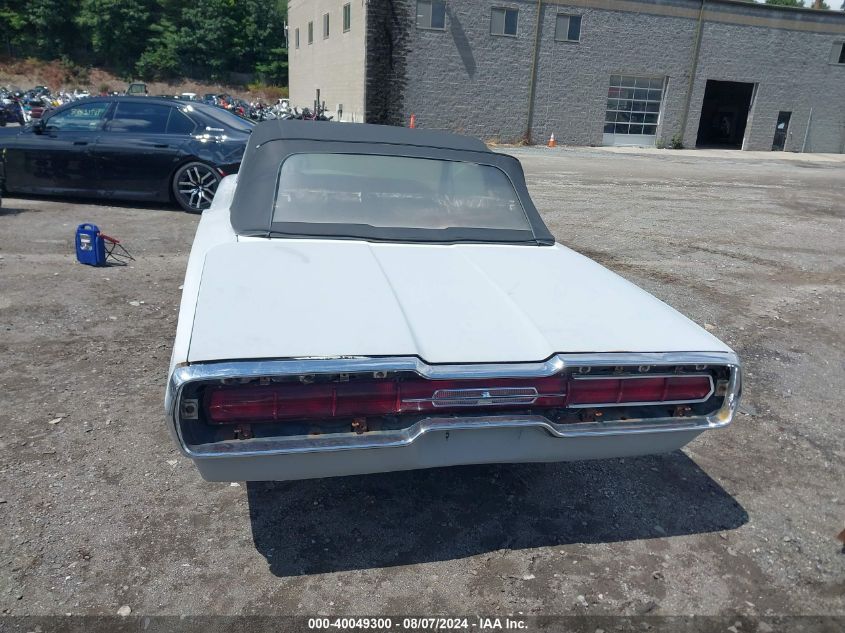 6Y857141227       | 1966 FORD THUNDERBIRD