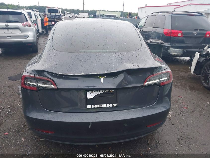 2022 Tesla Model 3 Rear-Wheel Drive VIN: 5YJ3E1EA1NF286150 Lot: 40049323