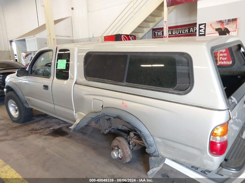 2001 Toyota Tacoma VIN: 5TEWM72N41Z829994 Lot: 40049339