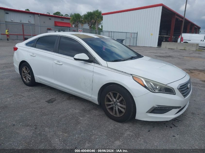 2015 HYUNDAI SONATA SE - 5NPE24AF1FH228997