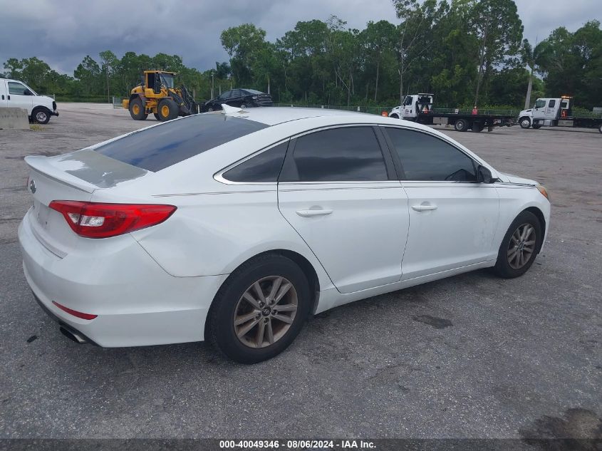 2015 HYUNDAI SONATA SE - 5NPE24AF1FH228997