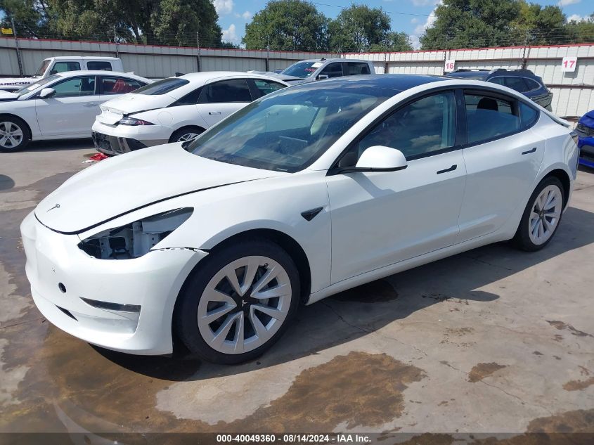 5YJ3E1EA0PF512990 2023 TESLA MODEL 3 - Image 2