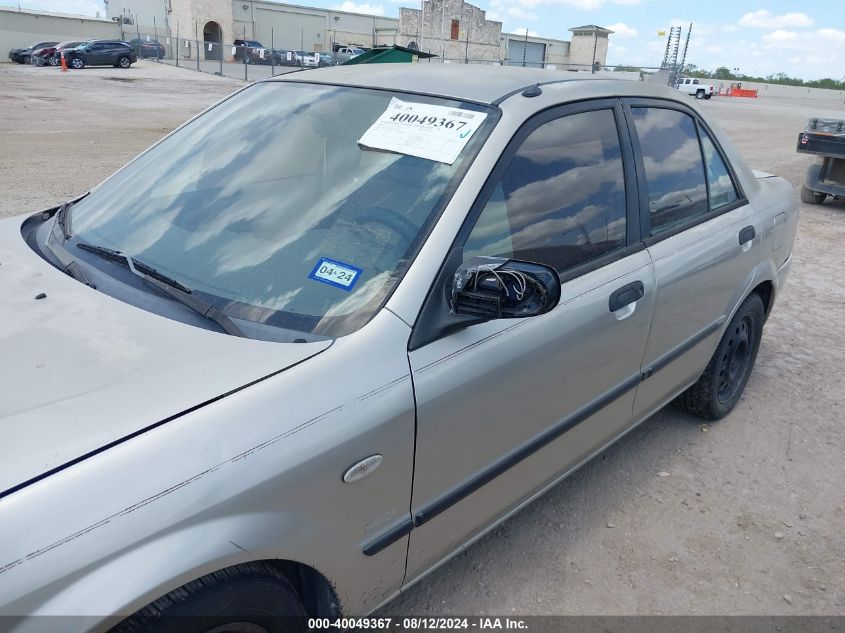 2003 Mazda Protege Dx/Lx/Es VIN: JM1BJ225X30143259 Lot: 40049367