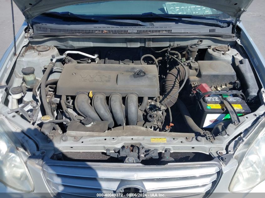 2004 Toyota Corolla Ce VIN: 1NXBR32E84Z269902 Lot: 40049372