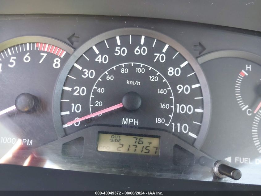 2004 Toyota Corolla Ce VIN: 1NXBR32E84Z269902 Lot: 40049372