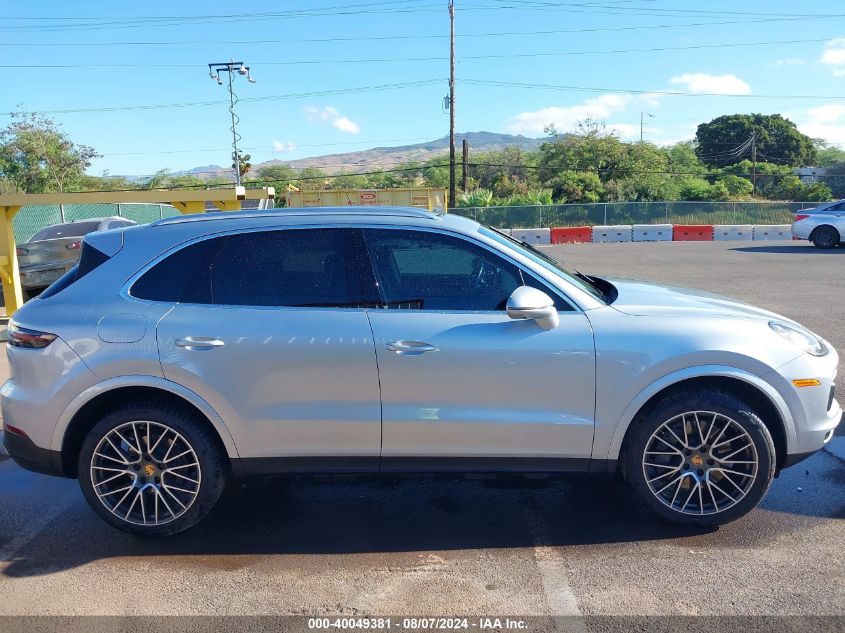 WP1AB2AY7KDA63640 2019 Porsche Cayenne S