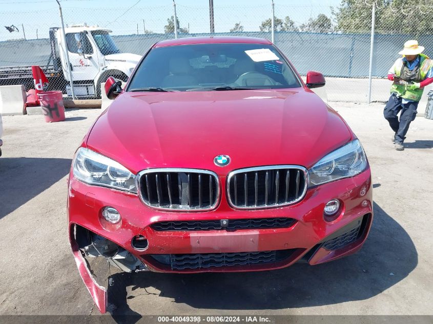 2017 BMW X6 Sdrive35I VIN: 5UXKU0C30H0G69210 Lot: 40049398