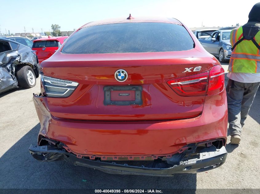 2017 BMW X6 Sdrive35I VIN: 5UXKU0C30H0G69210 Lot: 40049398