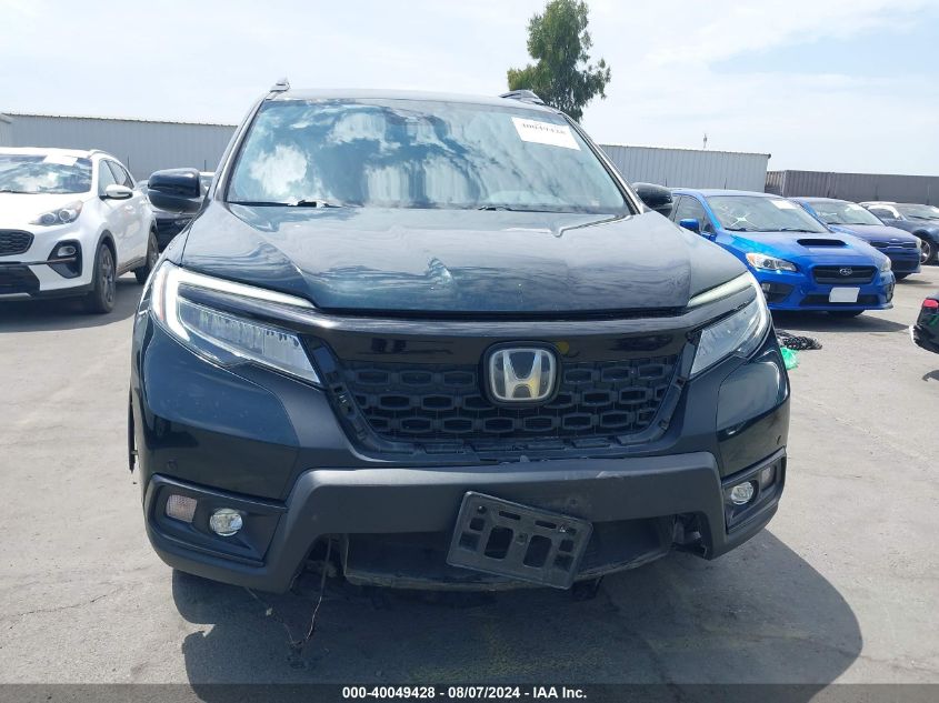 5FNYF8H9XKB002264 2019 Honda Passport Touring