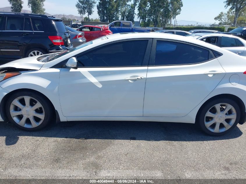 2013 Hyundai Elantra Limited VIN: 5NPDH4AE9DH170667 Lot: 40049440