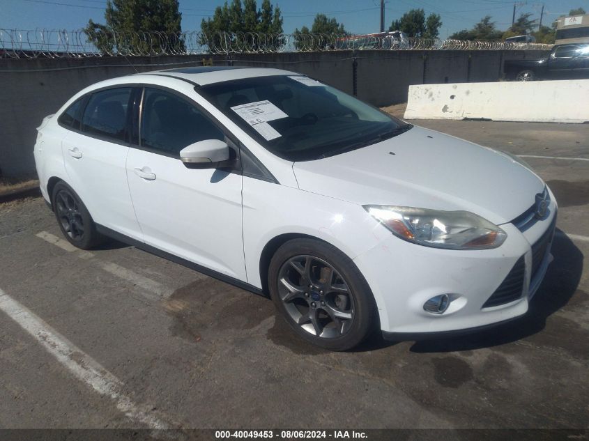 2013 Ford Focus Se VIN: 1FADP3F25DL342884 Lot: 40049453