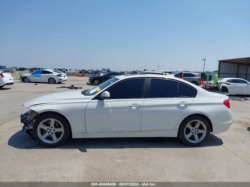 2013 BMW 328I VIN: WBA3A5C56DF358072 Lot: 40049458