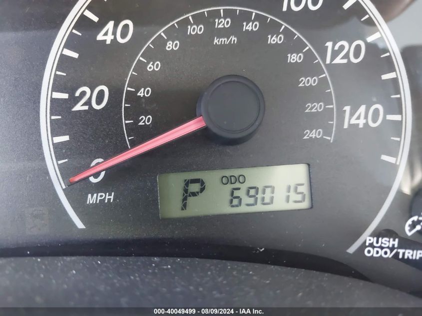 2011 Toyota Corolla Le VIN: 2T1BU4EE3BC696421 Lot: 40049499