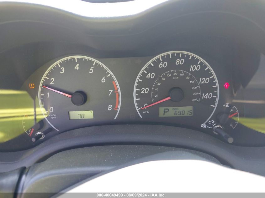 2011 Toyota Corolla Le VIN: 2T1BU4EE3BC696421 Lot: 40049499