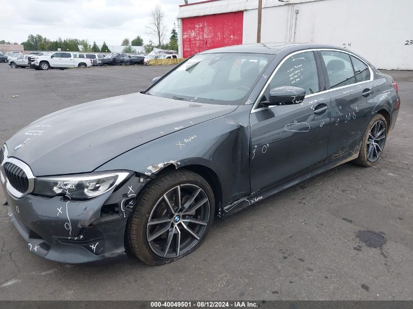 2019 BMW 330I VIN: WBA5R1C57KAK06466 Lot: 40049501