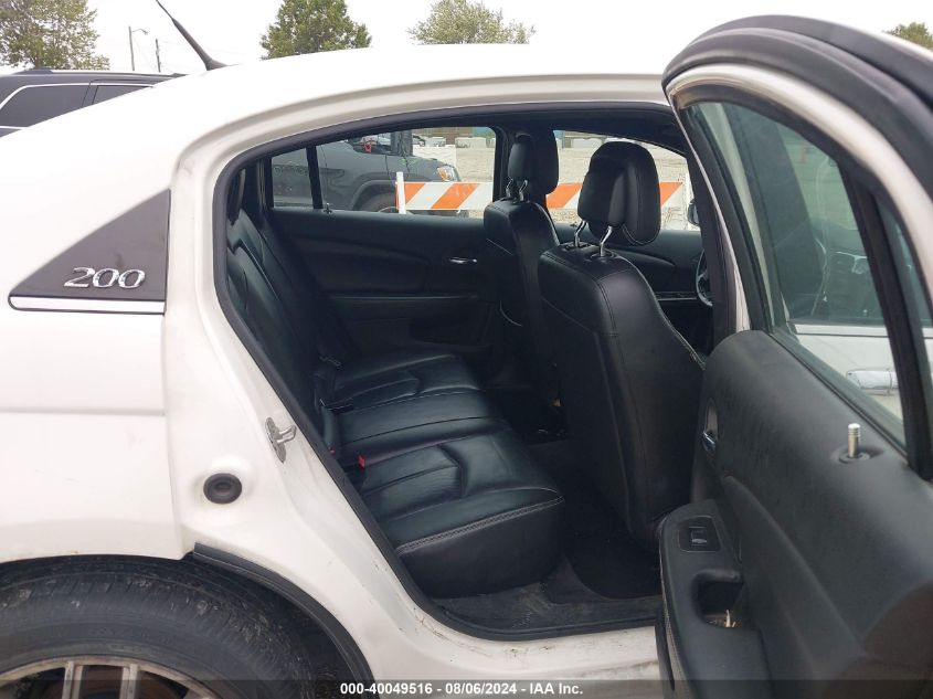 2011 Chrysler 200 Limited VIN: 1C3BC2FG1BN504082 Lot: 40049516