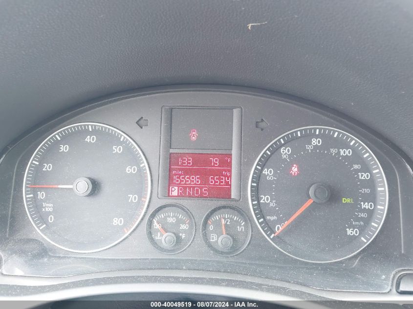 2009 Volkswagen Jetta S VIN: 3VWJZ71K49M145861 Lot: 40049519