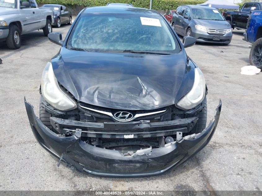 2014 Hyundai Elantra Se VIN: KMHDH4AE5EU084162 Lot: 40049528