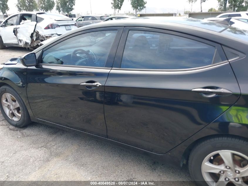 2014 Hyundai Elantra Se VIN: KMHDH4AE5EU084162 Lot: 40049528