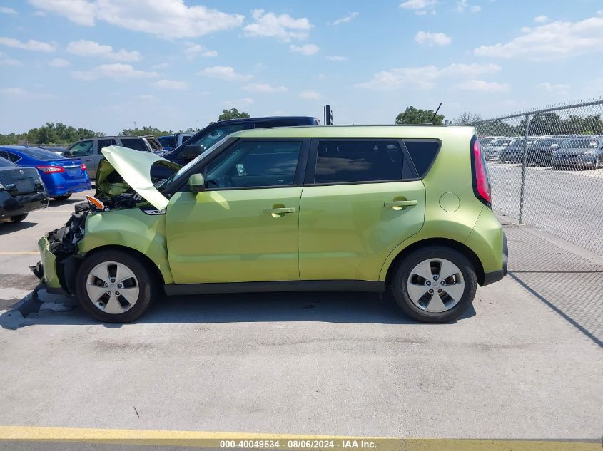 2015 Kia Soul VIN: KNDJN2A2XF7757909 Lot: 40049534