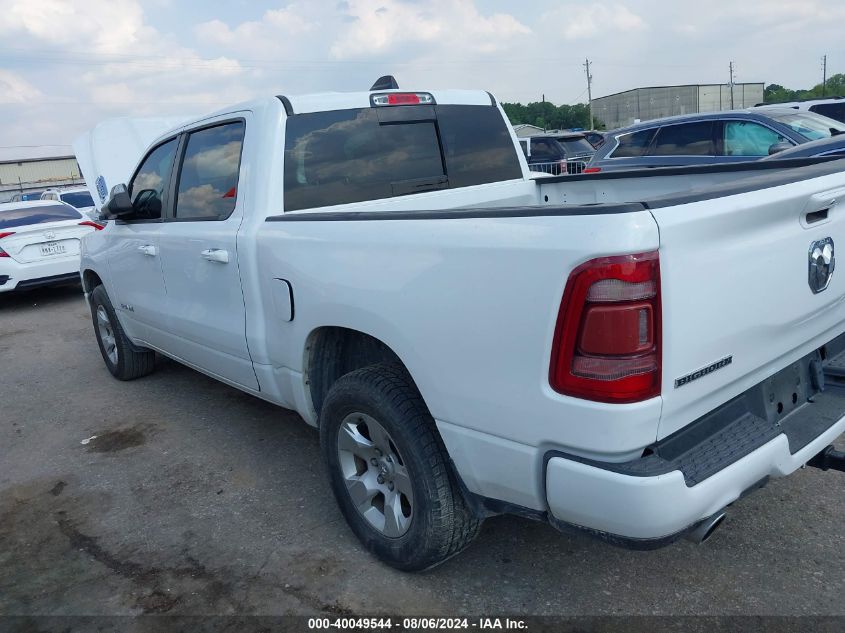 2019 Ram 1500 Big Horn/Lone Star 4X4 5'7 Box VIN: 1C6SRFFT5KN520484 Lot: 40049544