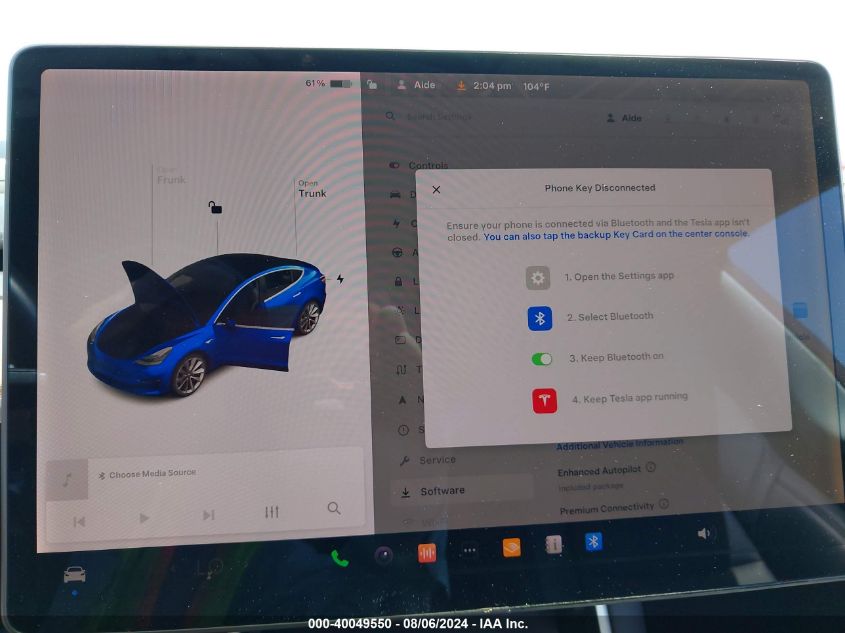 2018 Tesla Model 3 Long Range/Mid Range VIN: 5YJ3E1EA0JF109003 Lot: 40049550