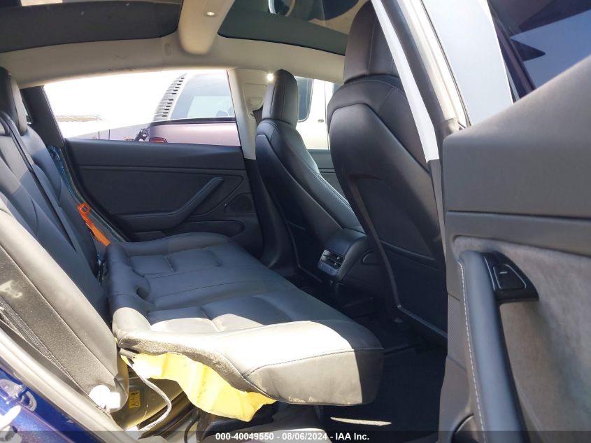 2018 Tesla Model 3 Long Range/Mid Range VIN: 5YJ3E1EA0JF109003 Lot: 40049550