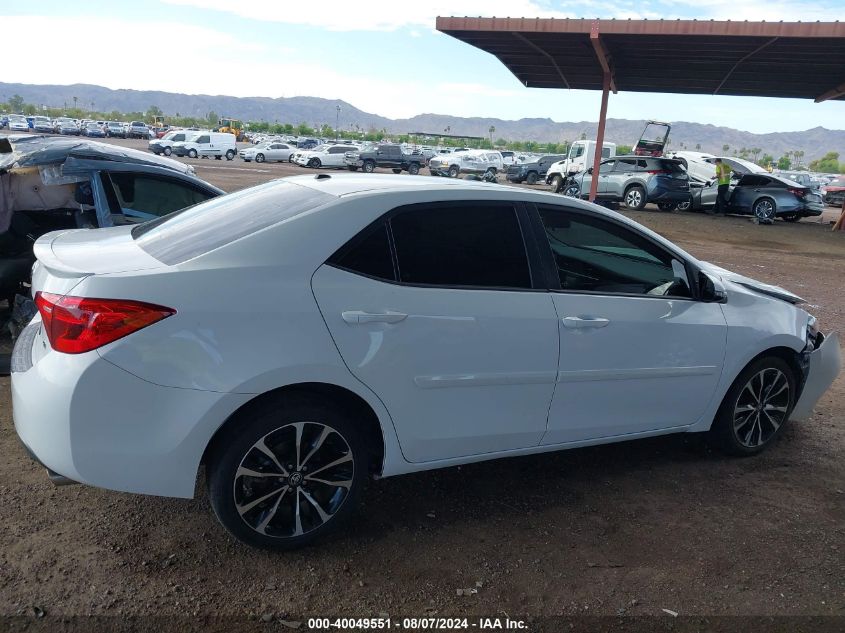 2017 Toyota Corolla Se VIN: 2T1BURHE9HC940896 Lot: 40049551