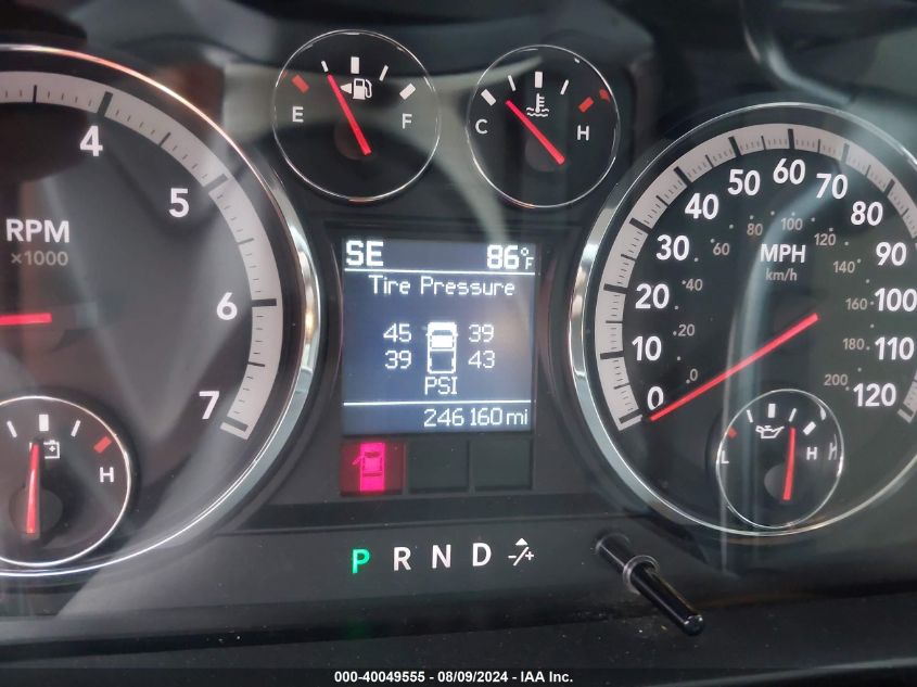 2011 Ram Ram 1500 Slt VIN: 1D7RB1GPXBS586150 Lot: 40049555