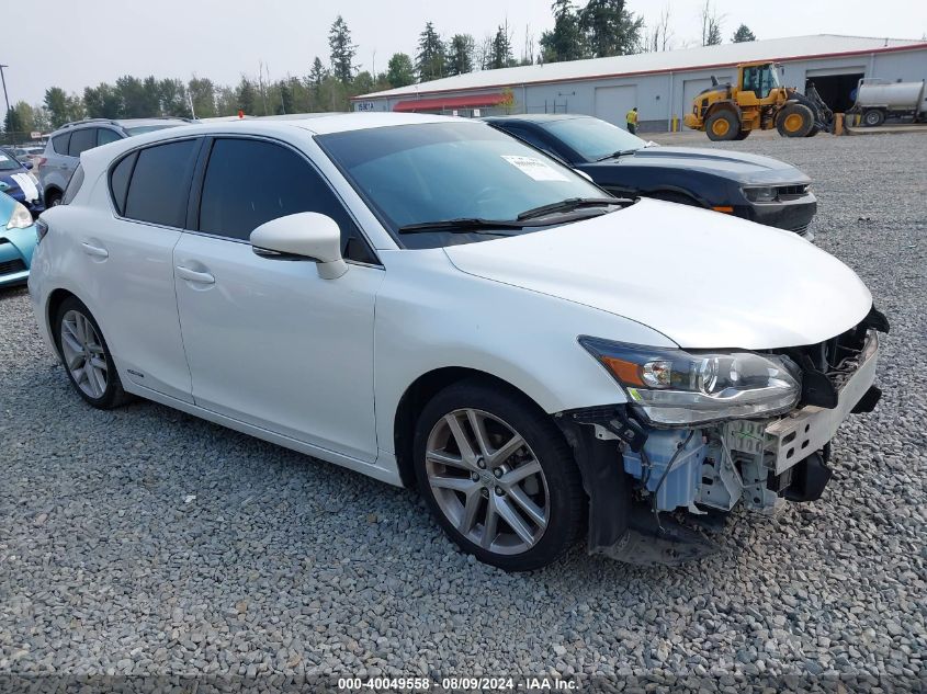 2016 Lexus Ct 200H VIN: JTHKD5BH0G2256553 Lot: 40049558