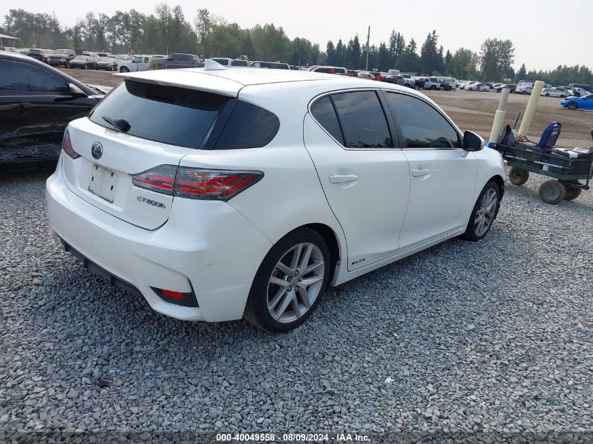 2016 Lexus Ct 200H VIN: JTHKD5BH0G2256553 Lot: 40049558