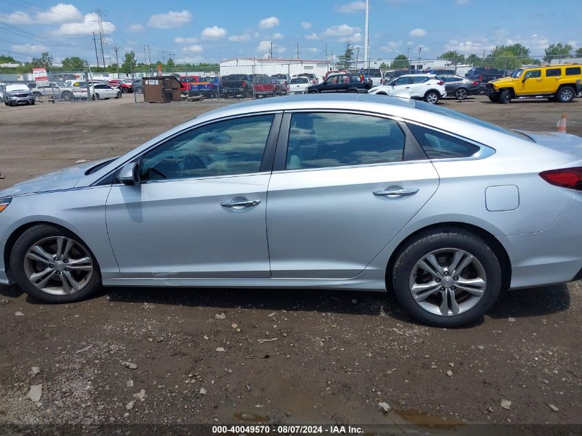 2018 Hyundai Sonata Sel VIN: 5NPE34AF6JH615941 Lot: 40049570