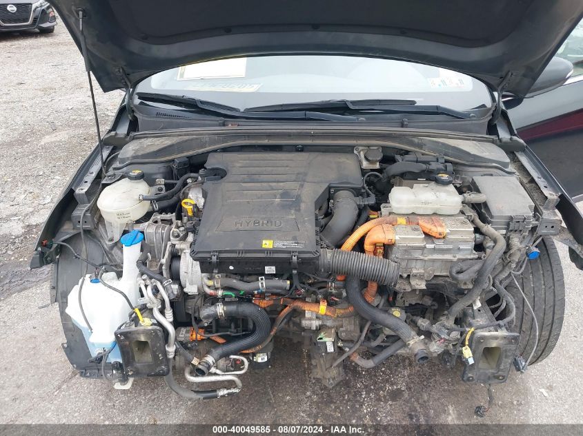2019 Hyundai Ioniq Hybrid Limited VIN: KMHC85LC2KU112332 Lot: 40049585